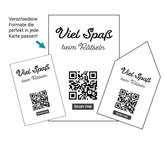 Rätsel als Beilageblatt